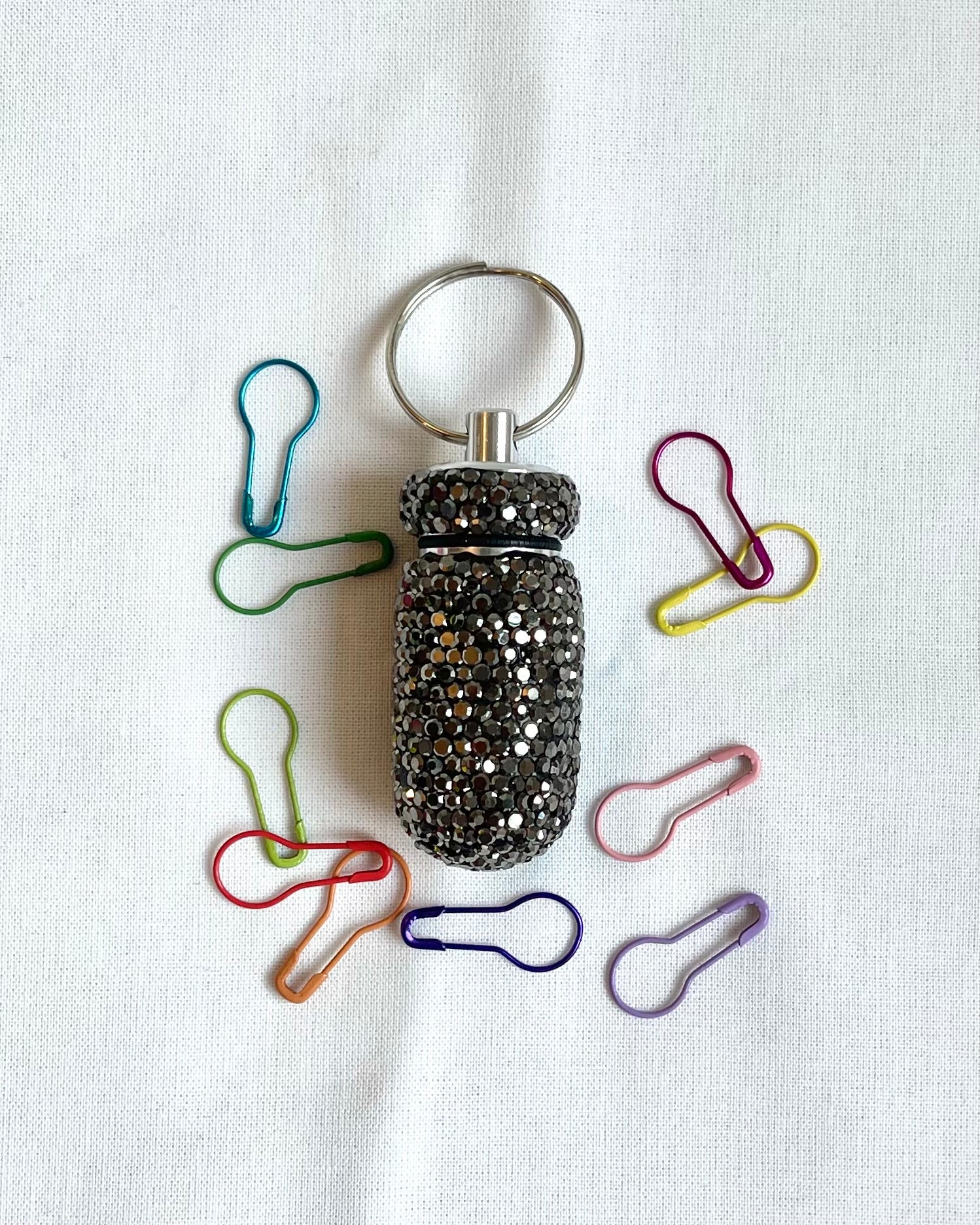 Midnight - Bling Stitch Marker Container