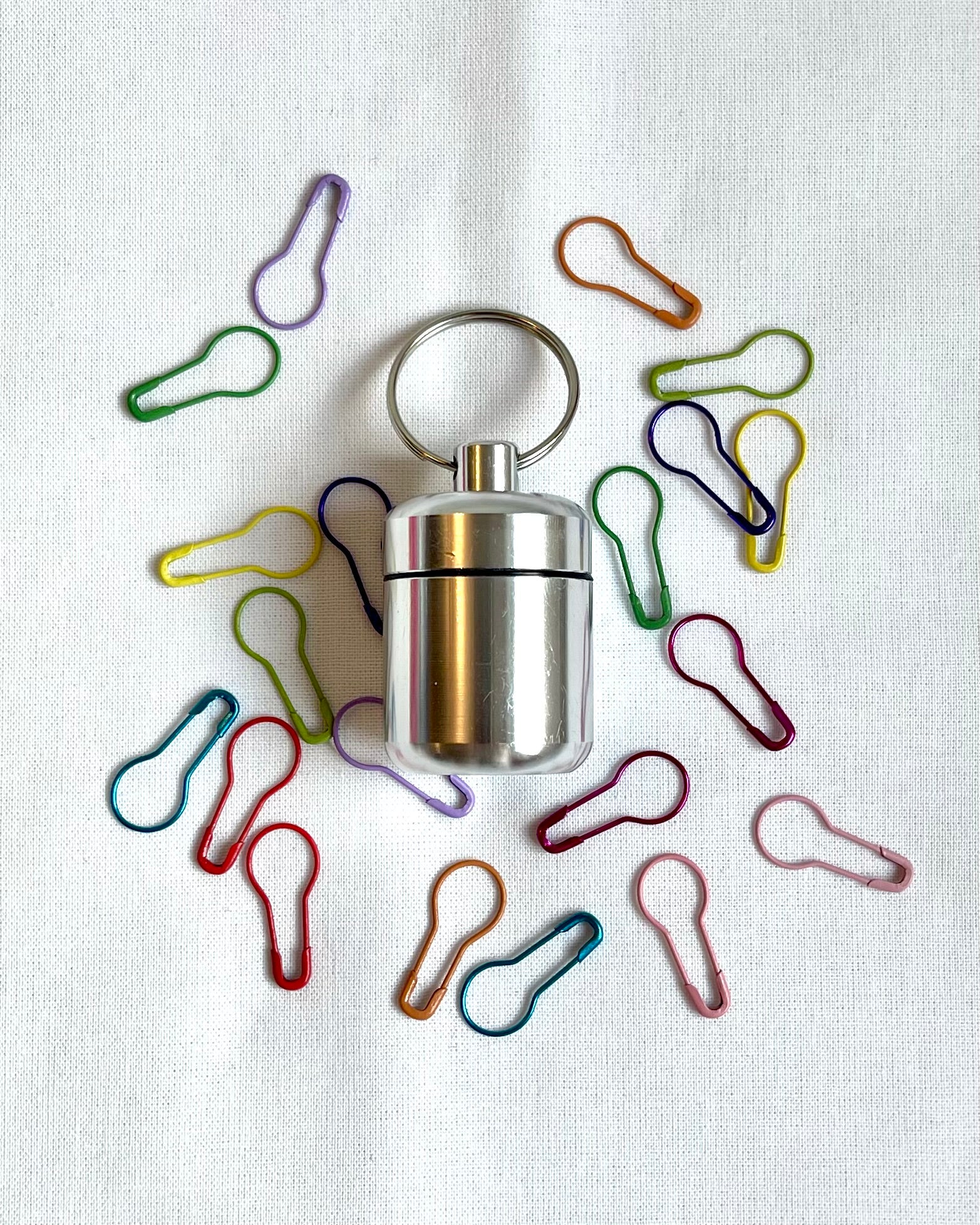 Steel - Stitch Marker Container