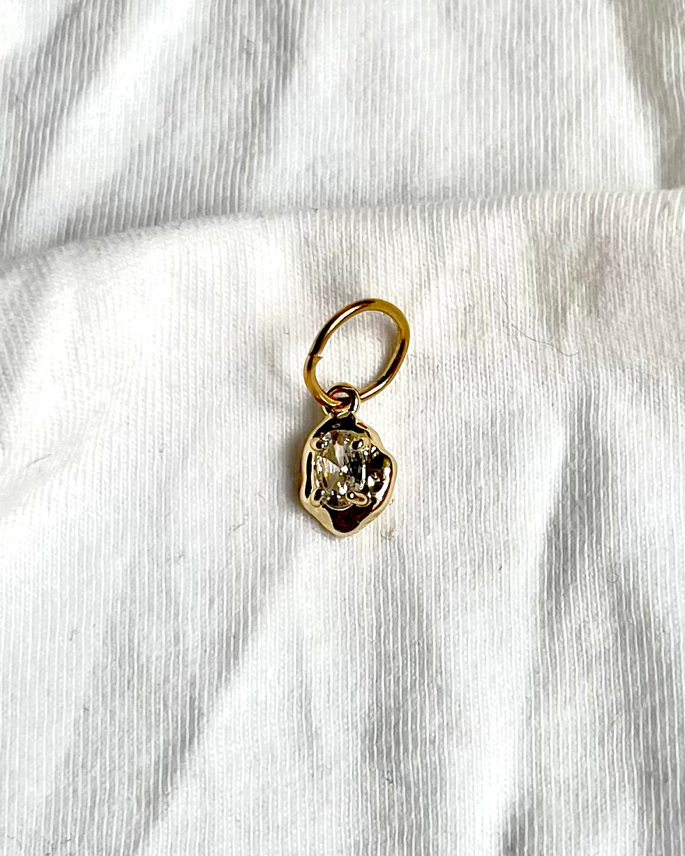 Gold Lustre - Stitch Marker