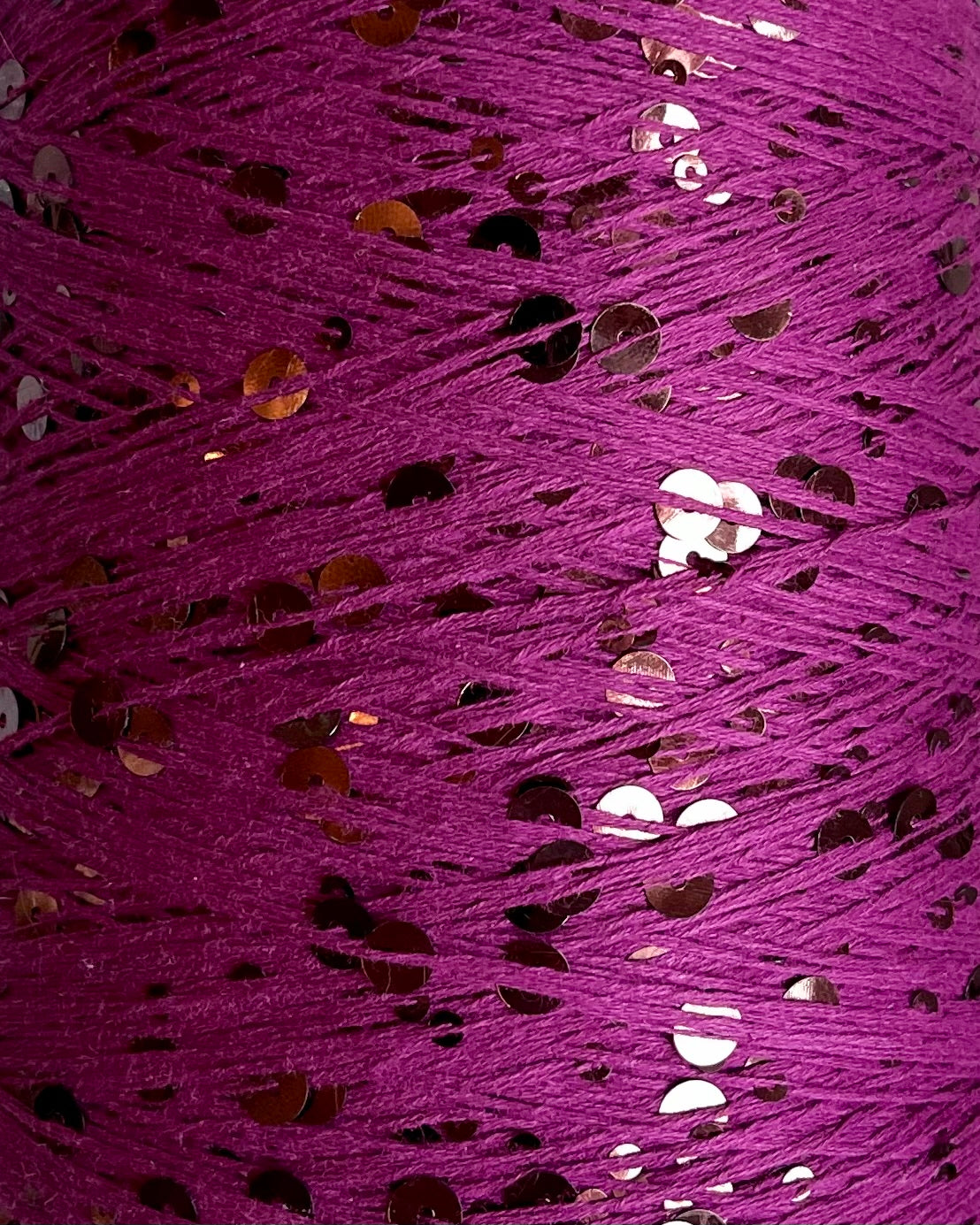 Velvet Fuchsia - Cher BIG SEQUIN YARN