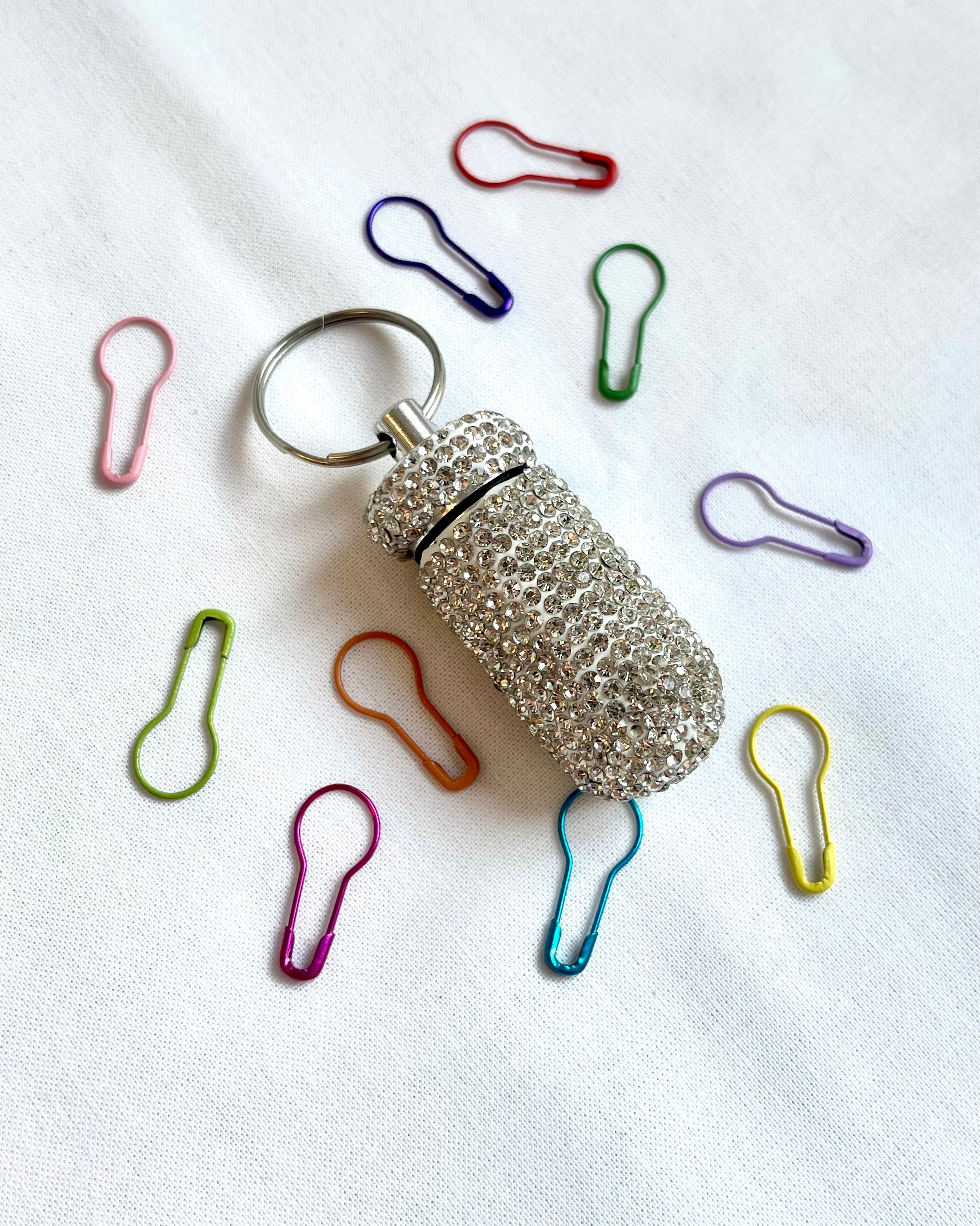 Diamond - Bling Stitch Marker Container