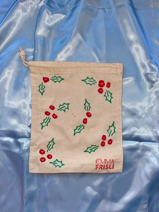 DISCONTINUED Under the Mistletoe - String Bag