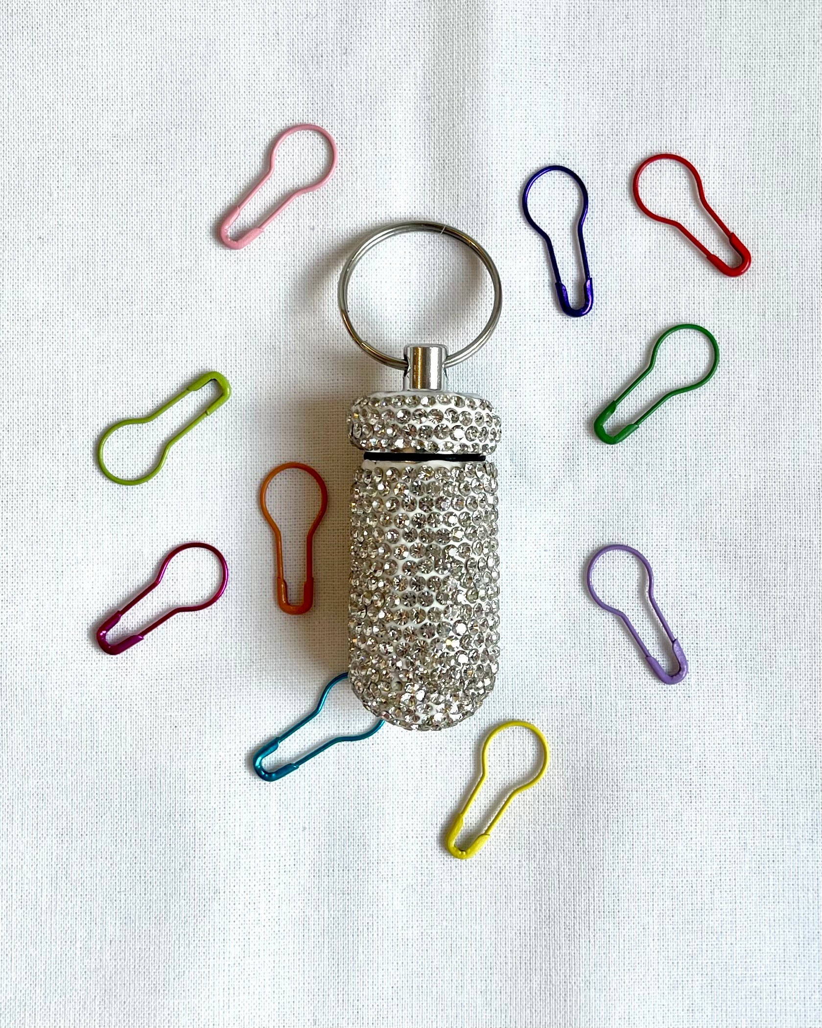 Diamond - Bling Stitch Marker Container