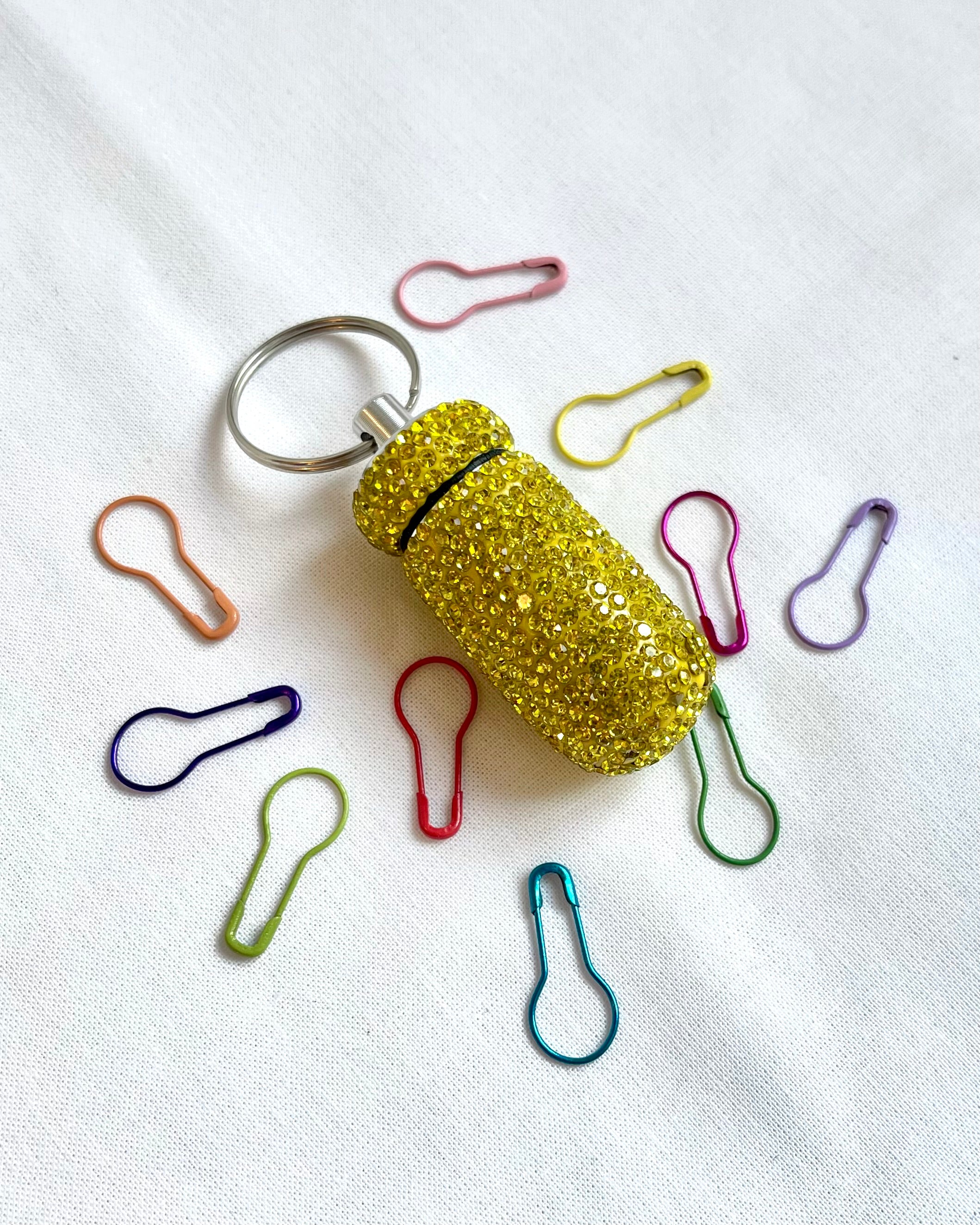 Limoncello - Bling Stitch Marker Container