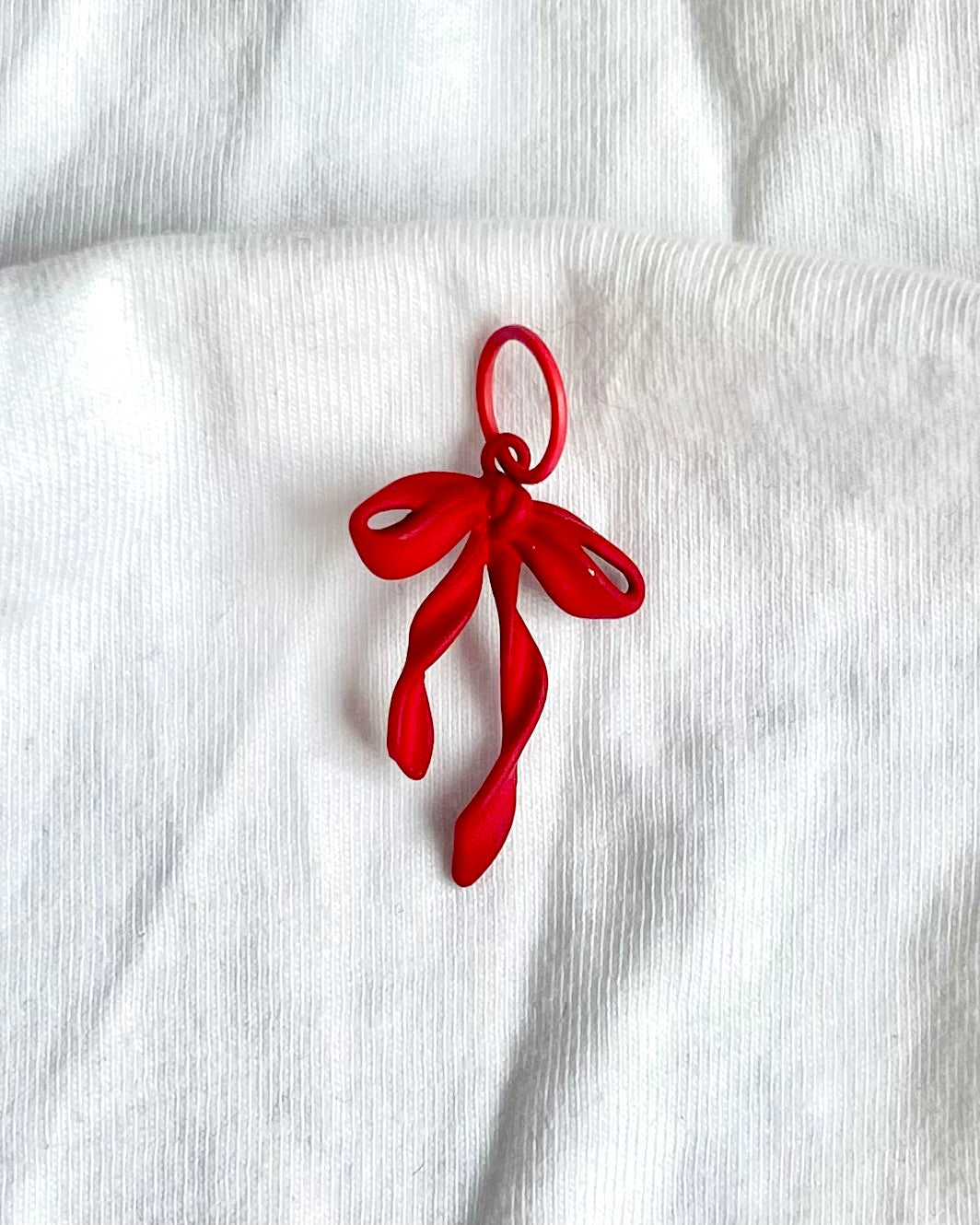 Cherry Bow - Stitch Marker