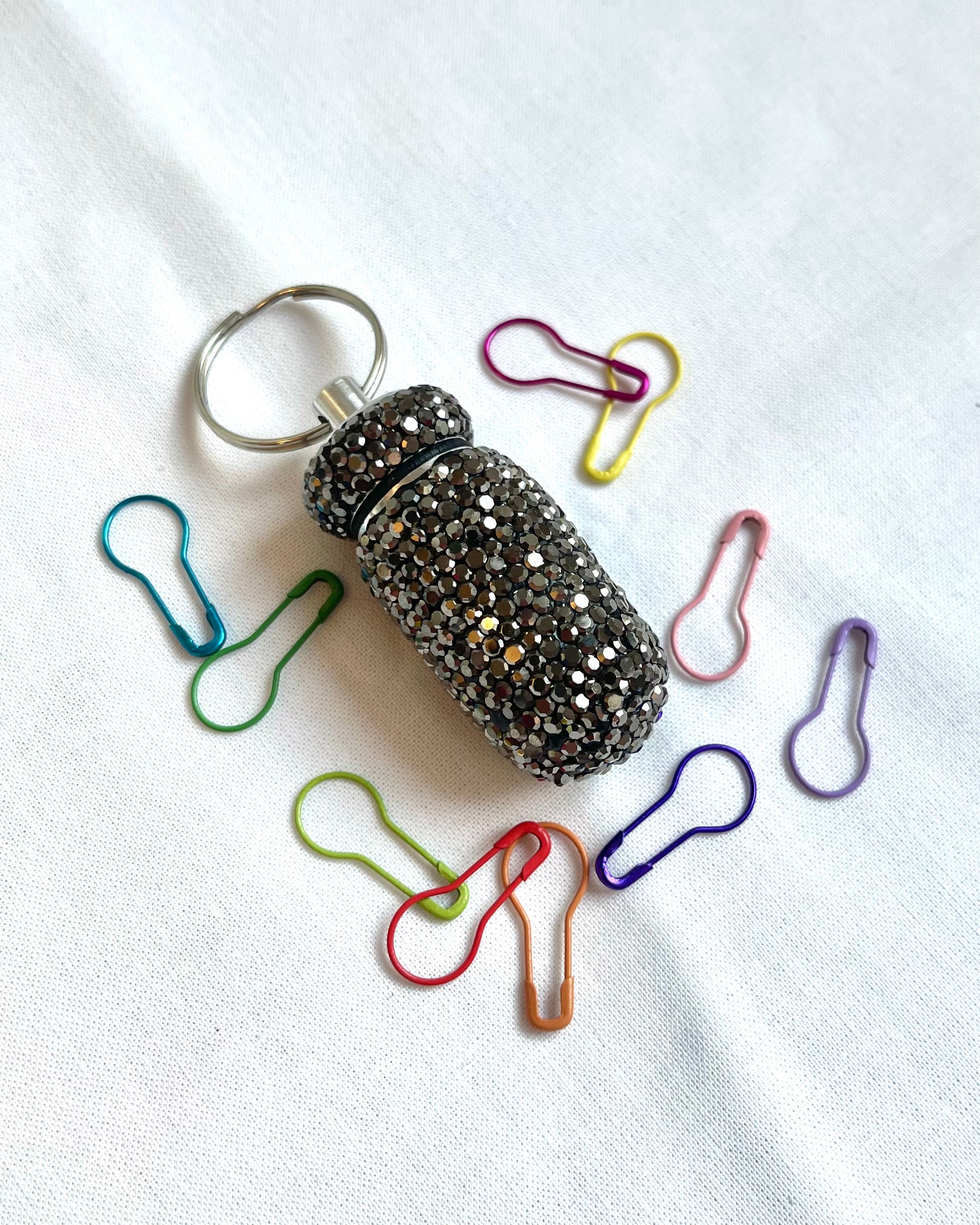 Midnight - Bling Stitch Marker Container