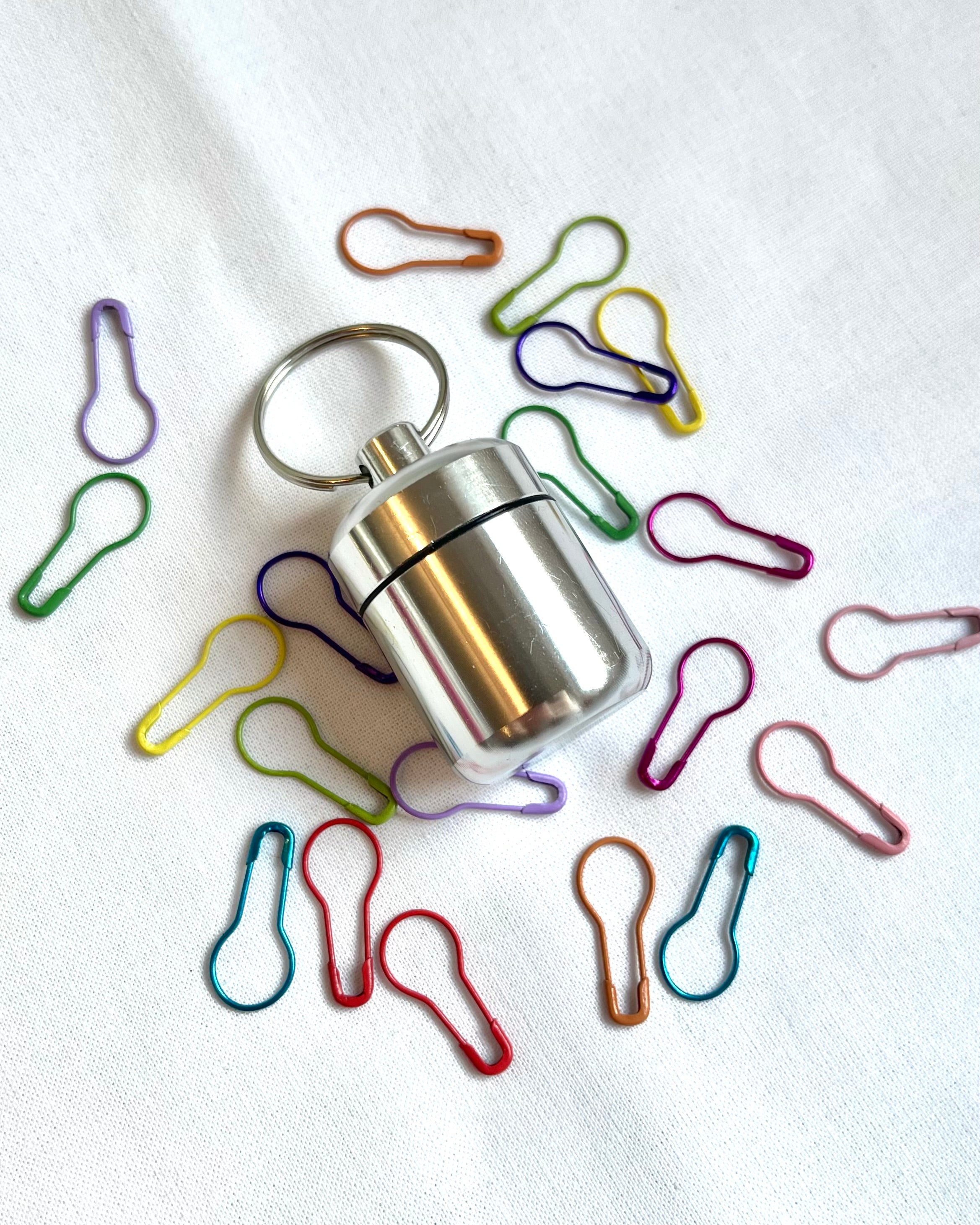 Steel - Stitch Marker Container