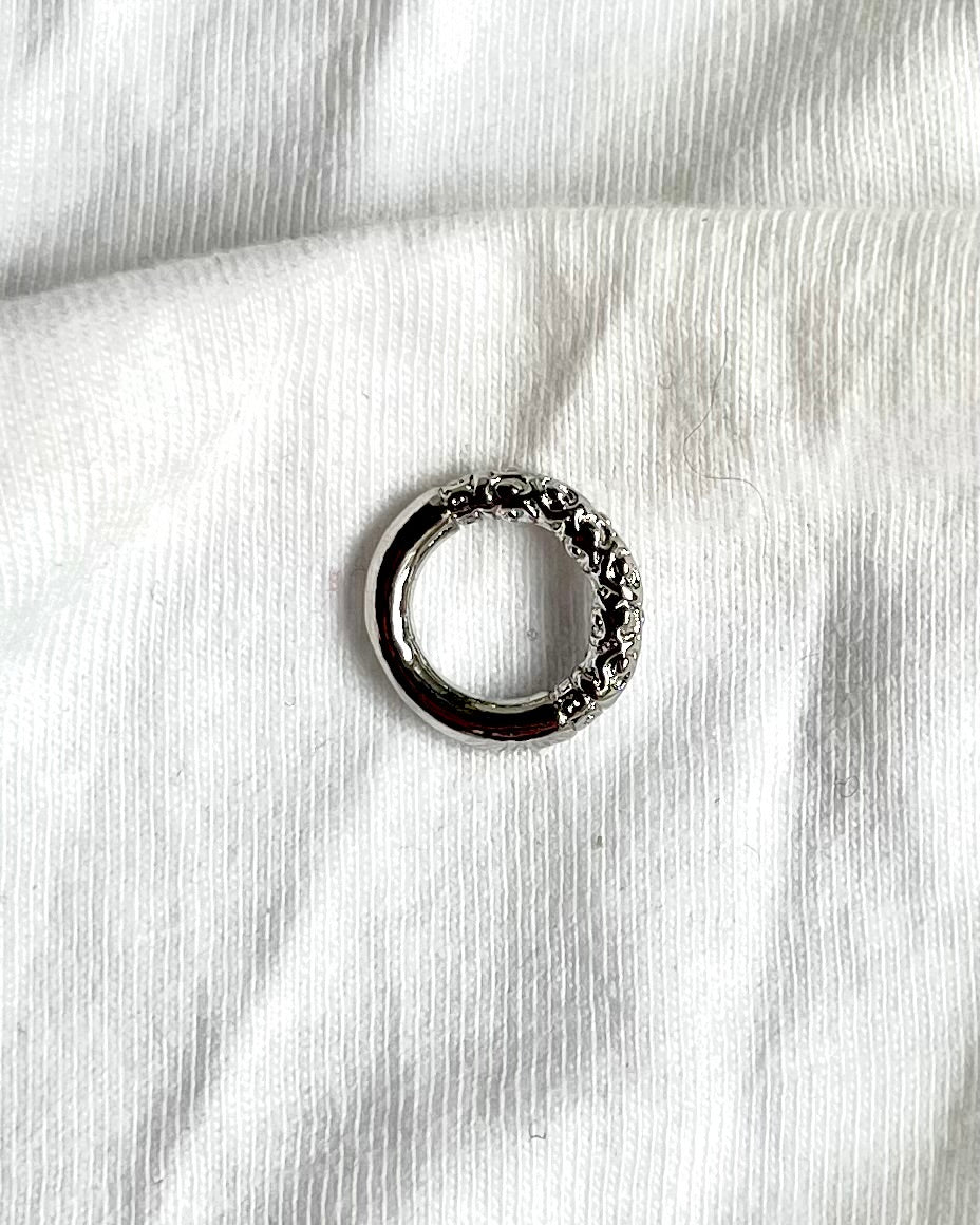 Heirloom Silver - Stitch Marker