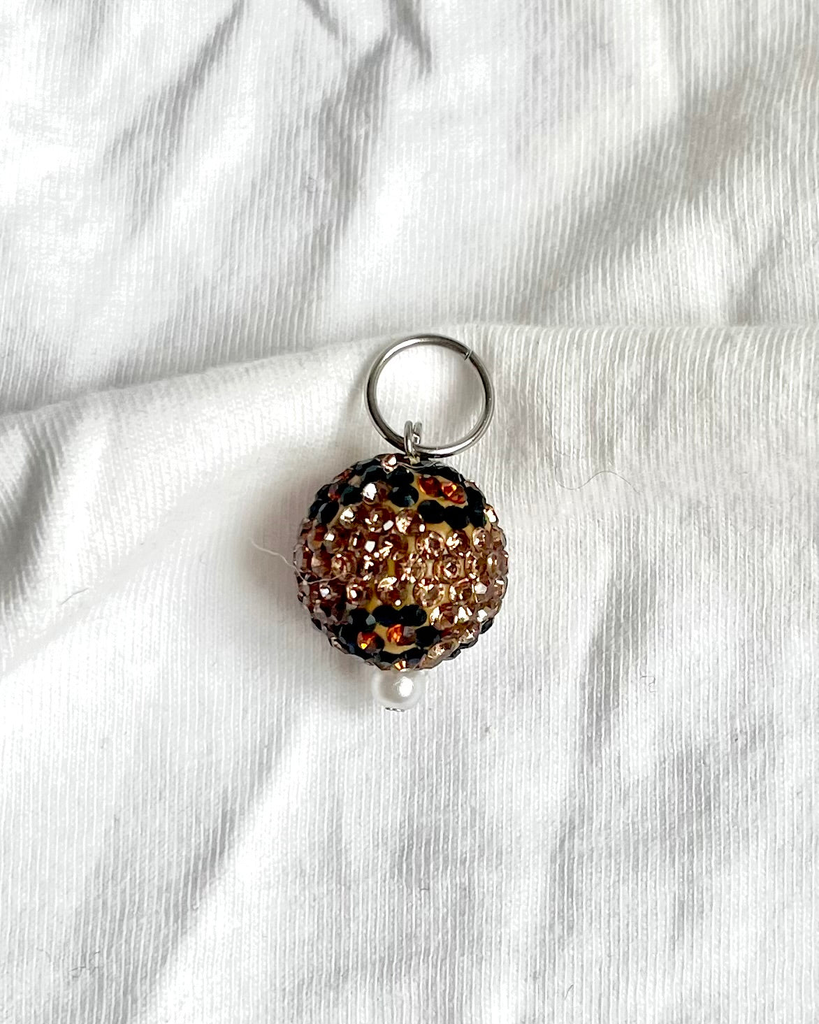 Disco Leo - Stitch Marker