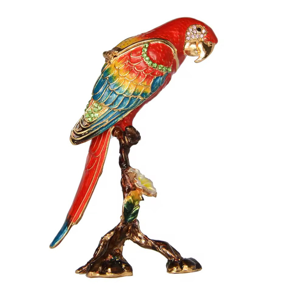 Parrot Trinket box