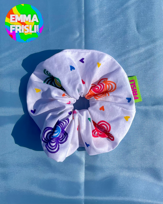 DISCONTINUED Flower Power - Scrunchie