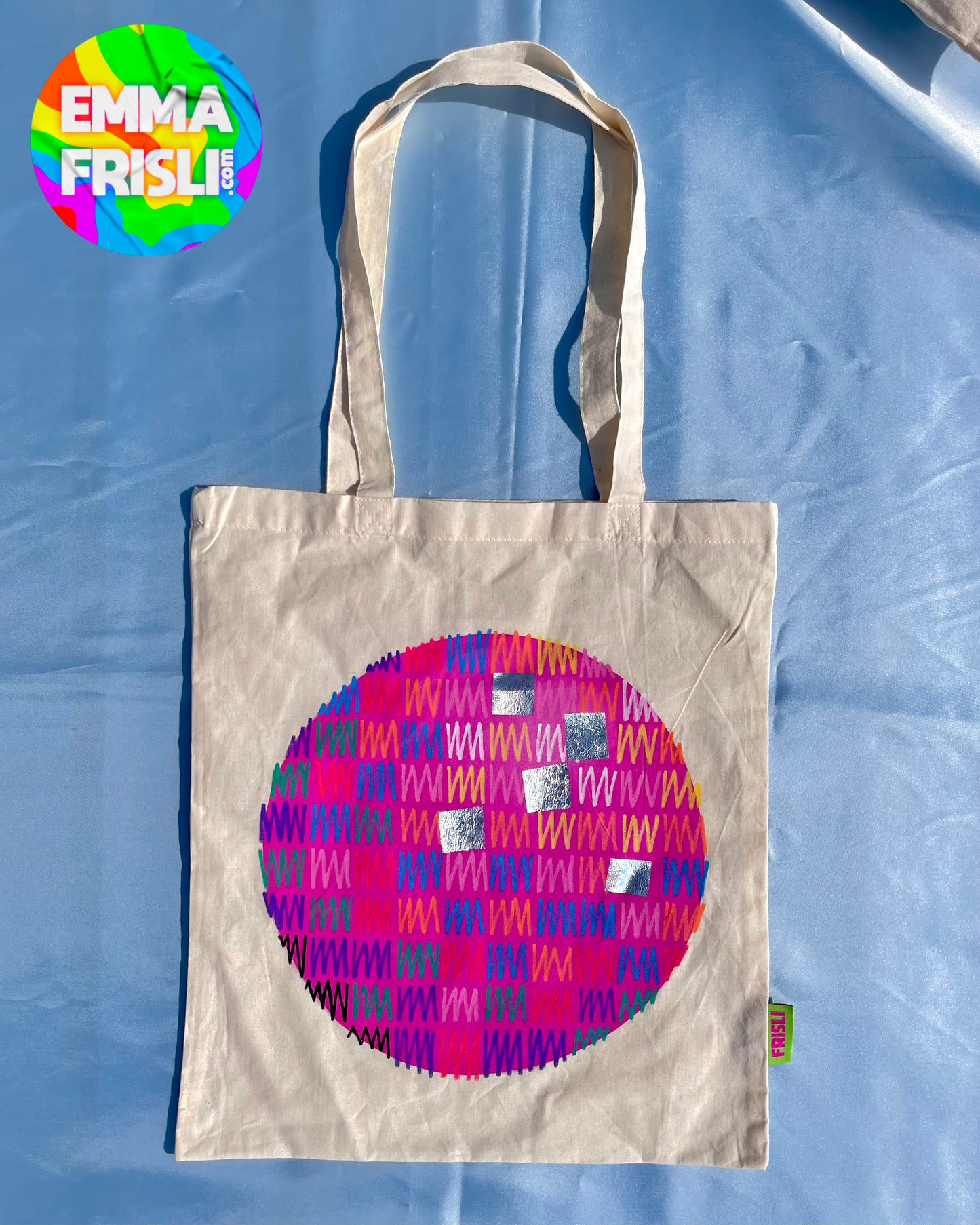 DISCONTINUED Disco Pnk - Totebag